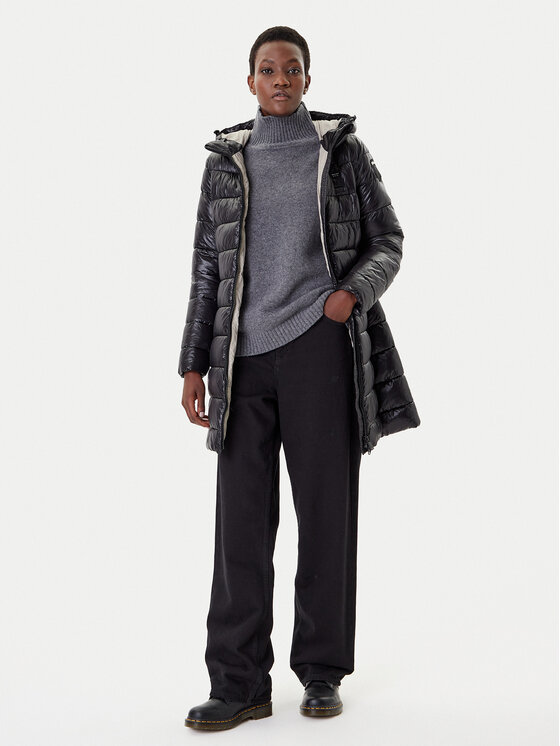 Blauer Blauer Μπουφάν μεταβατικό 25WBLDK02069 Μαύρο Regular Fit