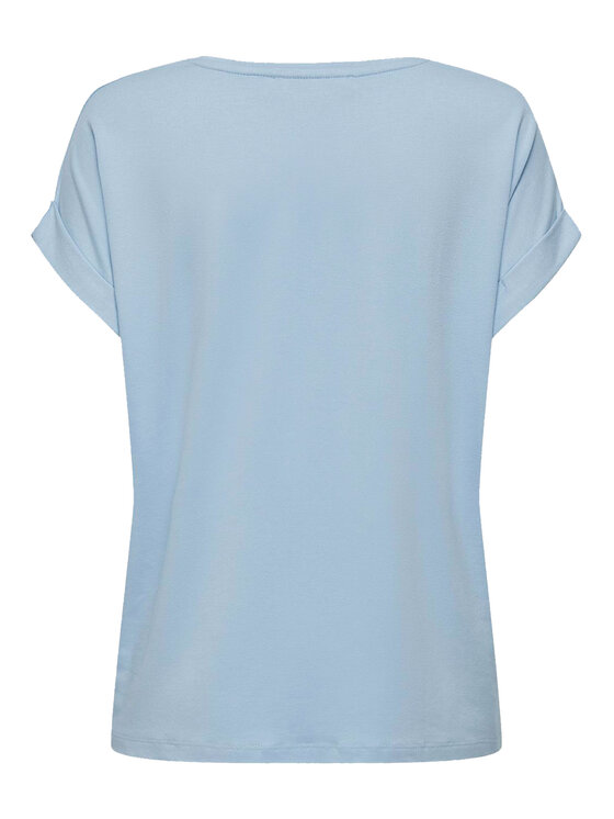 ONLY ONLY T-Shirt Moster 15106662 Błękitny Regular Fit