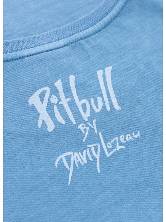 PITBULL PITBULL T-Shirt AUTOMATIC Niebieski jasny Regular Fit