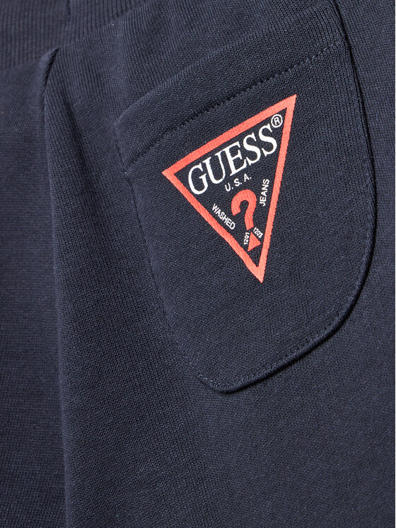 Guess Guess Donji dio trenerke N93Q17 KAUG0 Tamnoplava Relaxed Fit