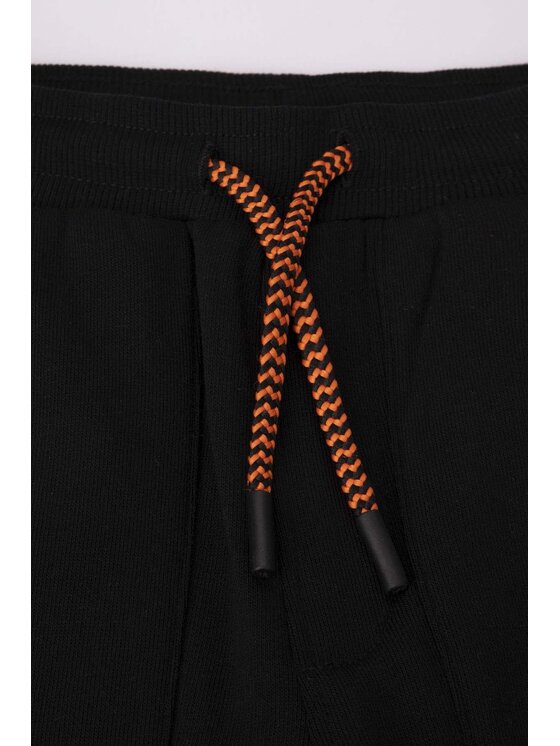 Coccodrillo Coccodrillo Spodnie dresowe WC4120107NAK-021 Czarny Regular Fit