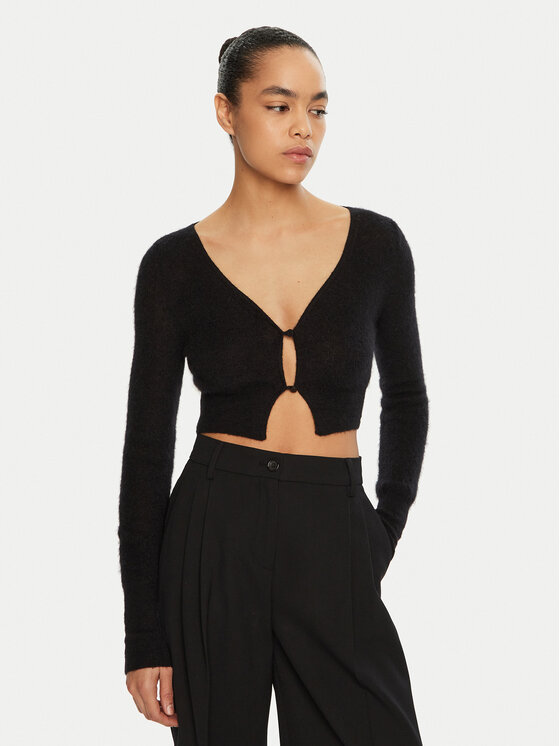 JACQUEMUS JACQUEMUS Cardigan 24E241KN203 Negru Regular Fit