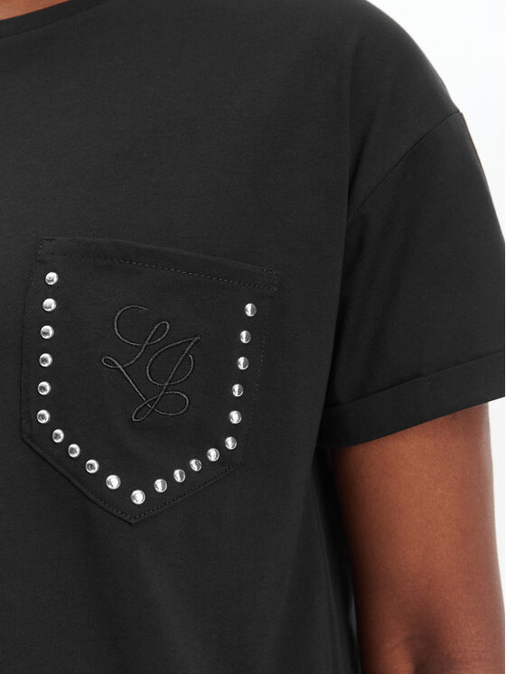 Liu Jo Liu Jo T-Shirt WA6372 JS923 Μαύρο Regular Fit
