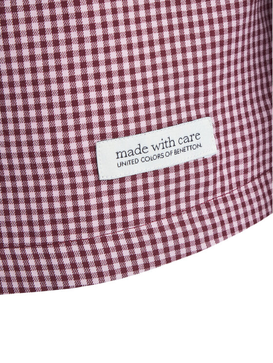 United Colors Of Benetton United Colors Of Benetton Сорочка-піжама 4MYG3M00D Бордовий Regular Fit