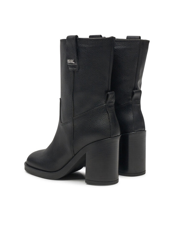 KARL LAGERFELD KARL LAGERFELD Botki KL41874 Czarny