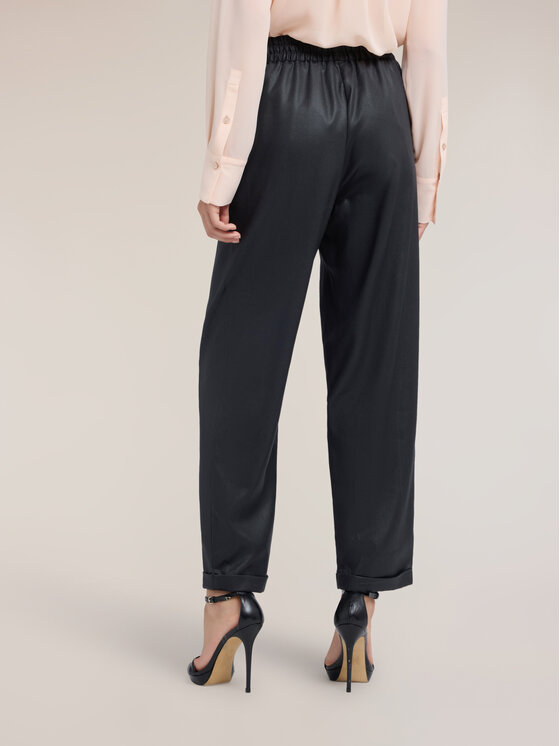 Motivi Motivi Spodnie materiałowe P595Q004806N033 Czarny Regular Fit