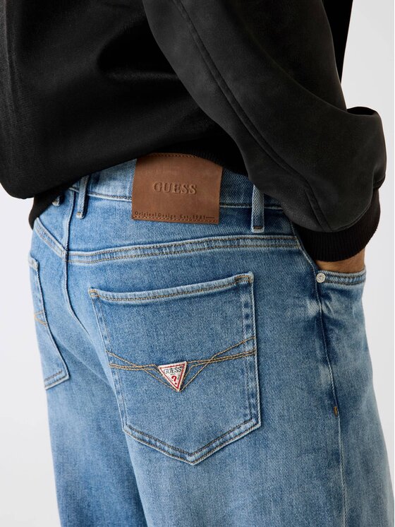 Guess Guess Τζιν M6RA0P D0618 Μπλε Baggy Fit