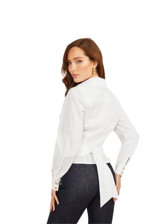 GUESS BY MARCIANO Guess By Marciano Camicia 4GGH049869Z Bianco Basic Fit