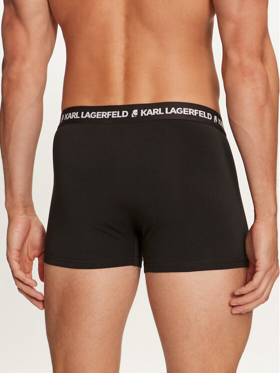 KARL LAGERFELD KARL LAGERFELD Set od 3 para bokserica 235M2109 Crna