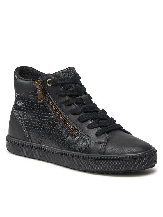 Geox Geox Sneakersy D Blomiee B D166HB 00454 C9999 Czarny