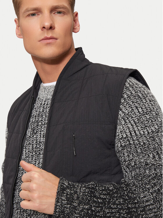 Rains Rains Γιλέκο Giron Liner Vest T1 19410 Μαύρο Regular Fit