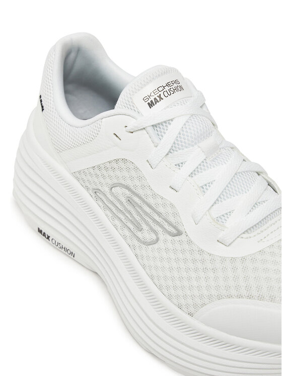 Skechers Skechers Buty do biegania Max Cushioning Endeavour 129470/WBK Biały