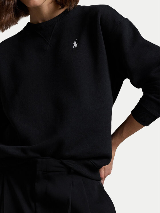 Polo Ralph Lauren Polo Ralph Lauren Μπλούζα 211943006 Μαύρο Relaxed Fit