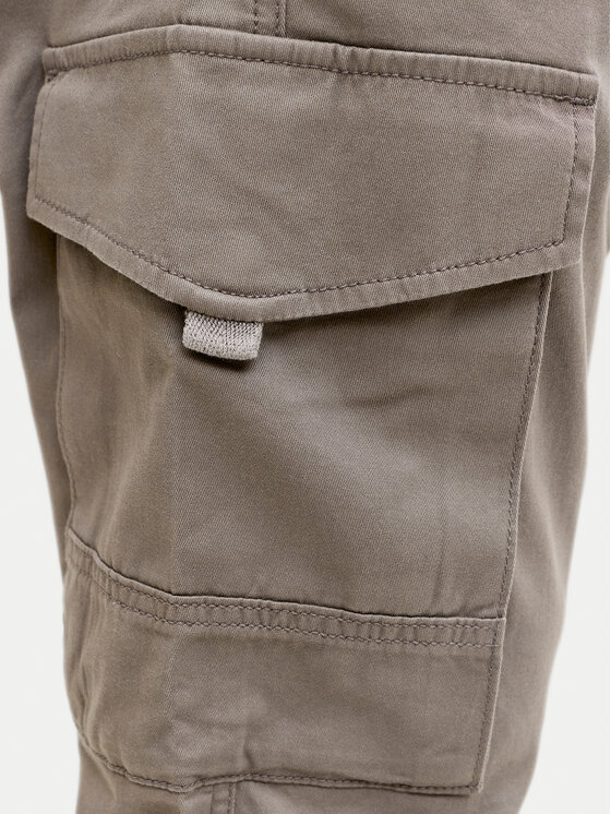 Jack & Jones Jack & Jones Bavlnené nohavice Paul Flake 12139912 Sivá Regular Fit