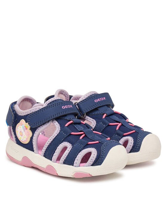 Geox Geox Sandali B Sandal Multy Girl B650DA 01450 C4215 S Mornarsko modra