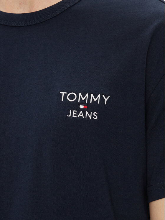 Tommy Jeans Tommy Jeans T-krekls DM0DM18872 Tumši zils Regular Fit