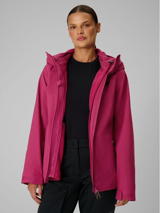 4F 4F Kurtka outdoor 4FRAW26TTJAF1368-54S Różowy Regular Fit