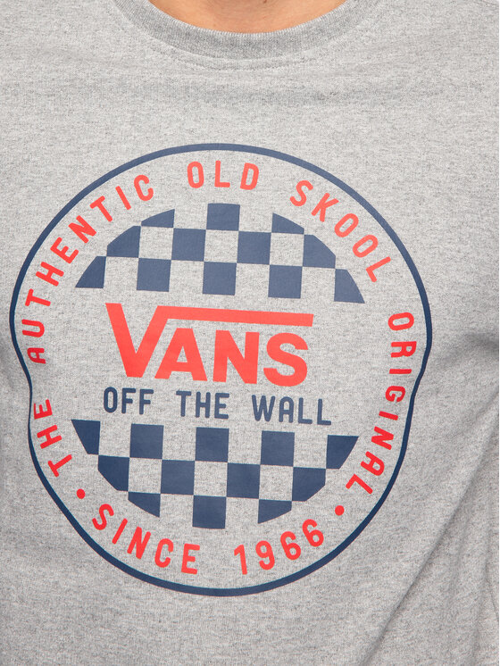 Vans Vans Džemperis Checker Crew VN0A49TL02F1 Pilka Regular Fit
