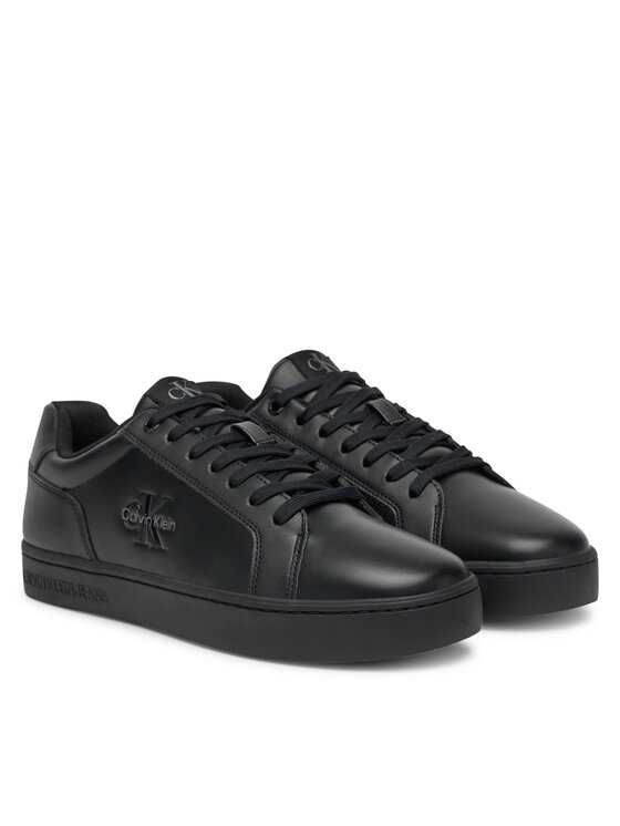 Calvin Klein Jeans Calvin Klein Jeans Sneakersy Classic Cupsole Mono Lth YM0YM01369 Czarny