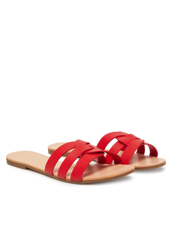 ONLY Shoes ONLY Shoes Papucs Onlfeli 4 15319426 Piros