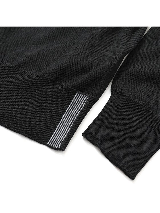 EA7 Emporio Armani EA7 Emporio Armani Svetr 8NPMZ8 PM62Z 1200 Černá Regular Fit