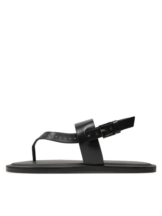 Max Mara Max Mara Sandale Thongstitch 24145210126 Crna