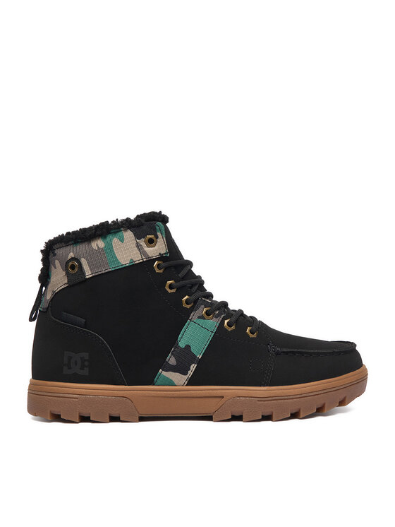 DC Shoes DC Shoes Sneakersy EO-WOODLAND DC01848003 Čierna