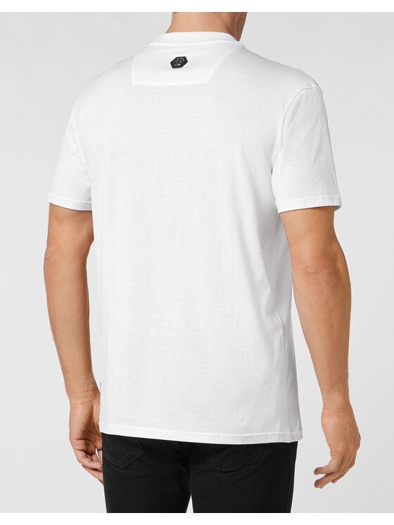 PHILIPP PLEIN PHILIPP PLEIN Tričko 22805 Biela Regular Fit