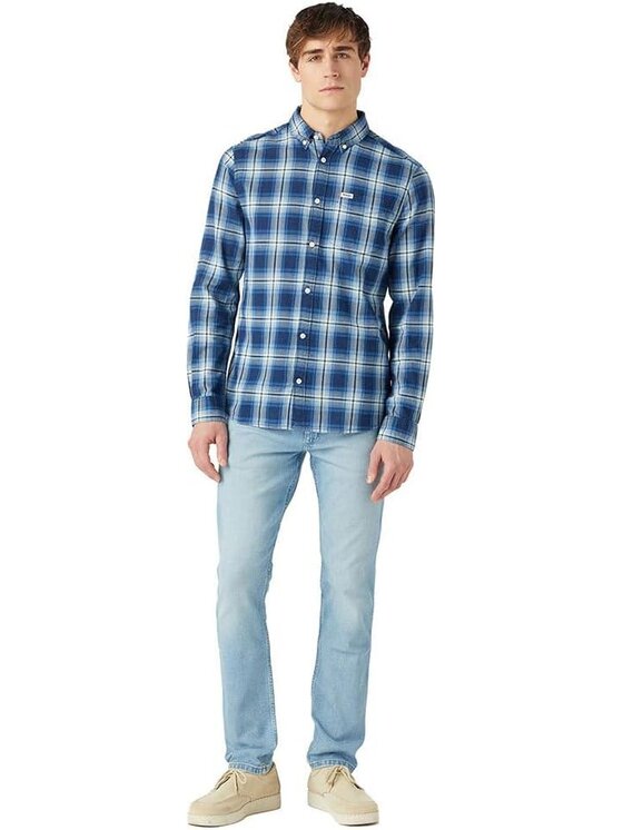Wrangler Wrangler Jeansy 11MWZ Niebieski Slim Fit