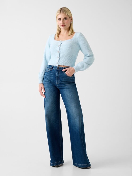 Guess Guess Svetr 180349 Modrá Classic Fit