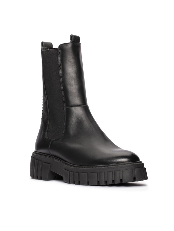 Clarks Clarks Kotníková obuv s elastickým prvkem Page Top 26178409 Černá