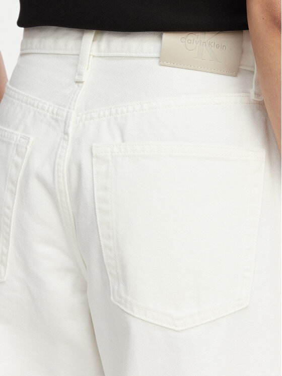 Calvin Klein Jeans Calvin Klein Jeans Džinsai LV047F733G Kreminė Wide Leg