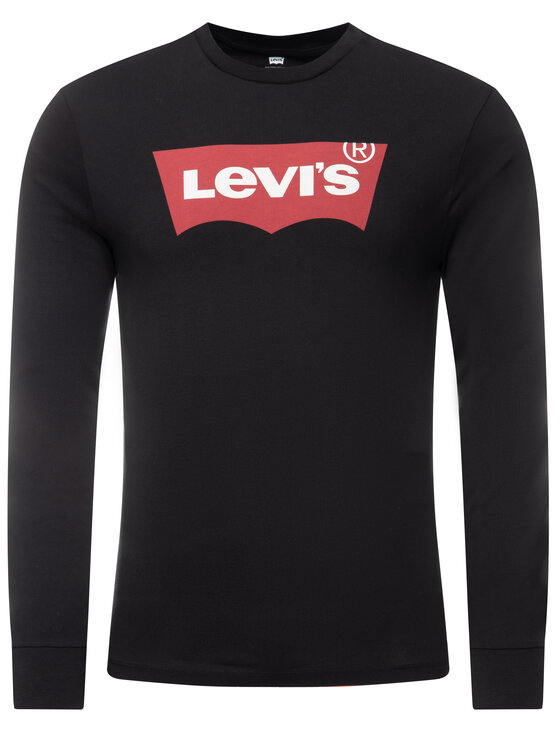 Levi's® Levi's® Тениска с дълъг ръкав Graphic Tee 36015-0013 Черен Regular Fit