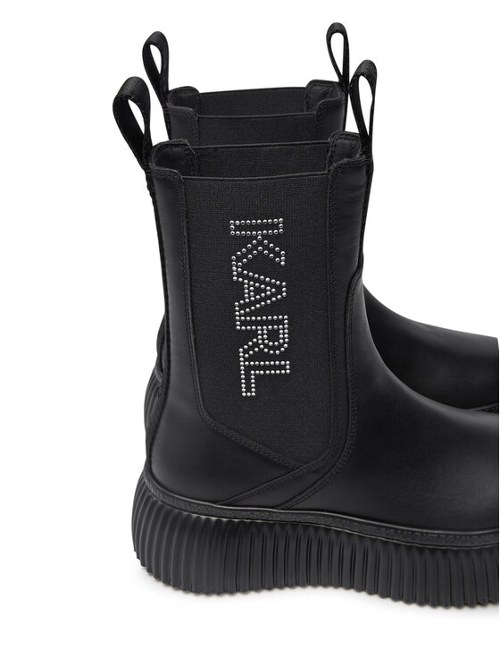KARL LAGERFELD KARL LAGERFELD Chelsea cipele KL42343 Crna