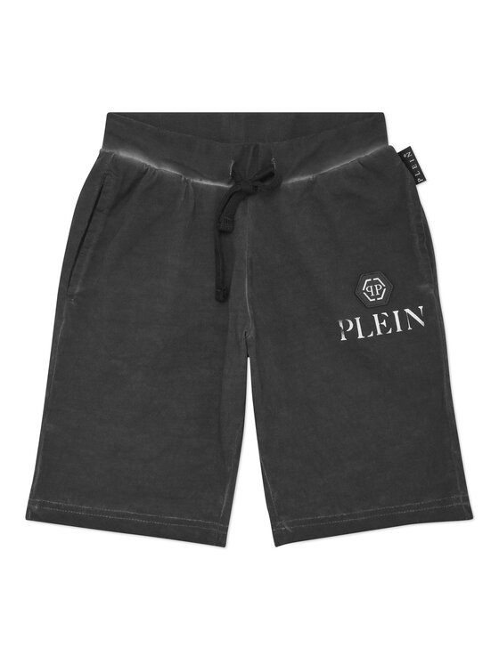 PHILIPP PLEIN PHILIPP PLEIN Pantaloncini 28269 Nero Jogger Fit