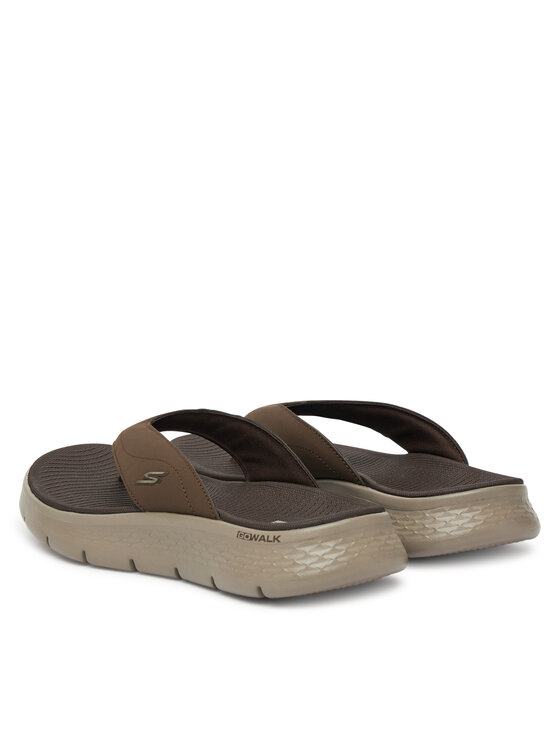 Skechers Skechers Japanke Go Walk Flex Sandal-Vallejo 229202/CHOC Smeđa