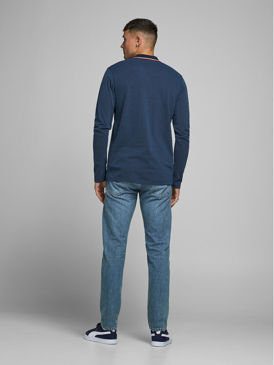 Jack&Jones Jack&Jones Polokošeľa 12174038 Tmavomodrá Regular Fit