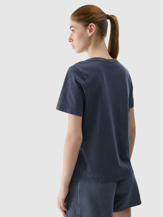 4F 4F T-Shirt HALNY Szary ciemny Regular Fit