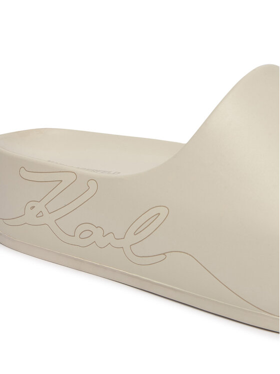 KARL LAGERFELD KARL LAGERFELD Pantoletten Kobo II KL86048F Écru