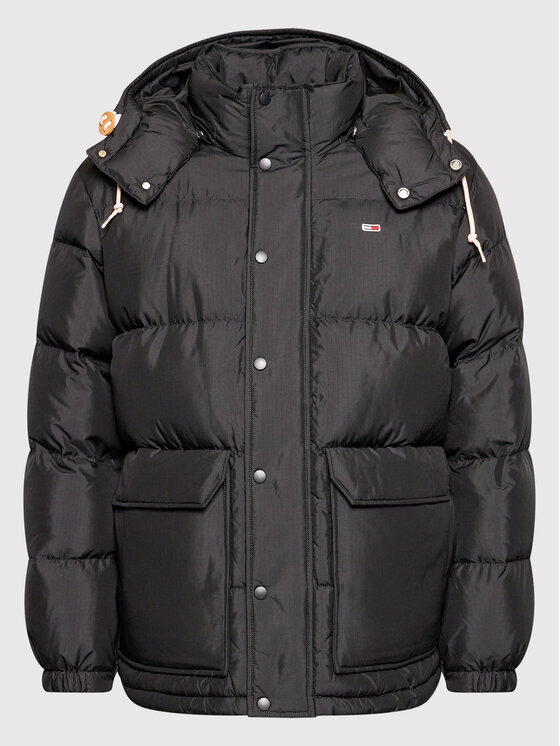 Tommy Jeans Tommy Jeans Kurtka puchowa Premium DM0DM11182 Czarny Regular Fit
