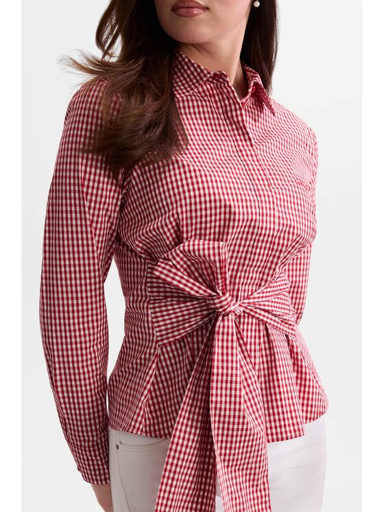 Guess Guess Top 182709 Czerwony Classic Fit