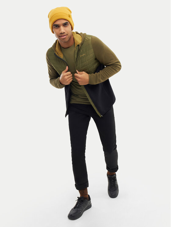 Viking Viking Kurtka przejściowa Bamboo Creek Hoodie Man 750/25/4567 Zielony Regular Fit