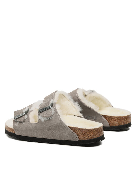 Birkenstock Birkenstock Klapki Arizona 1017403 Szary