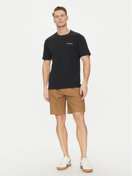 Columbia Columbia T-Shirt Barton Springs™ 2058331 Czarny Regular Fit