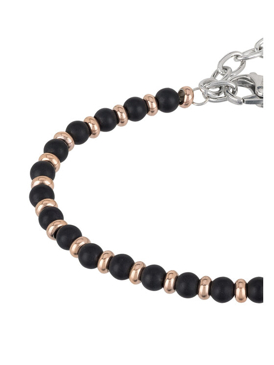Breil Breil Bransoletka BLACK ONYX Czarny
