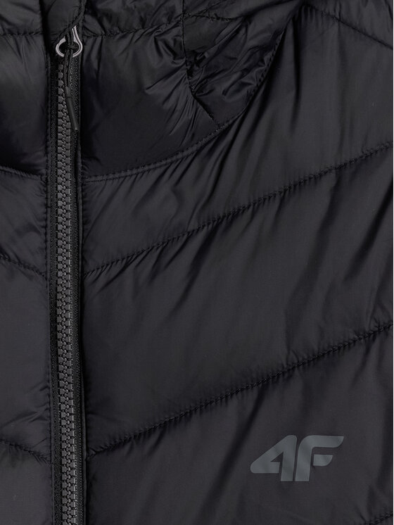 4F 4F Kurtka puchowa EVERYDAY ACTIVE Czarny Regular Fit