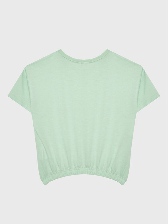 United Colors Of Benetton United Colors Of Benetton Majica 37YKC10AU Zelena Boxy Fit