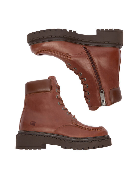 G-Star Raw G-Star Raw Schnürschuhe EO-MERIC-25FW35 Braun