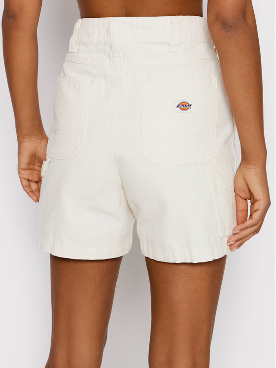 Dickies Dickies Pantaloncini di jeans Duck Canvas DK0A4XRSC43 Beige Regular Fit