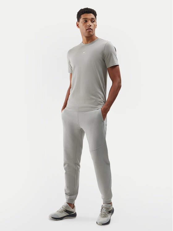 4F 4F Долнище анцуг 4FWSS24TTROM645 Сив Regular Fit